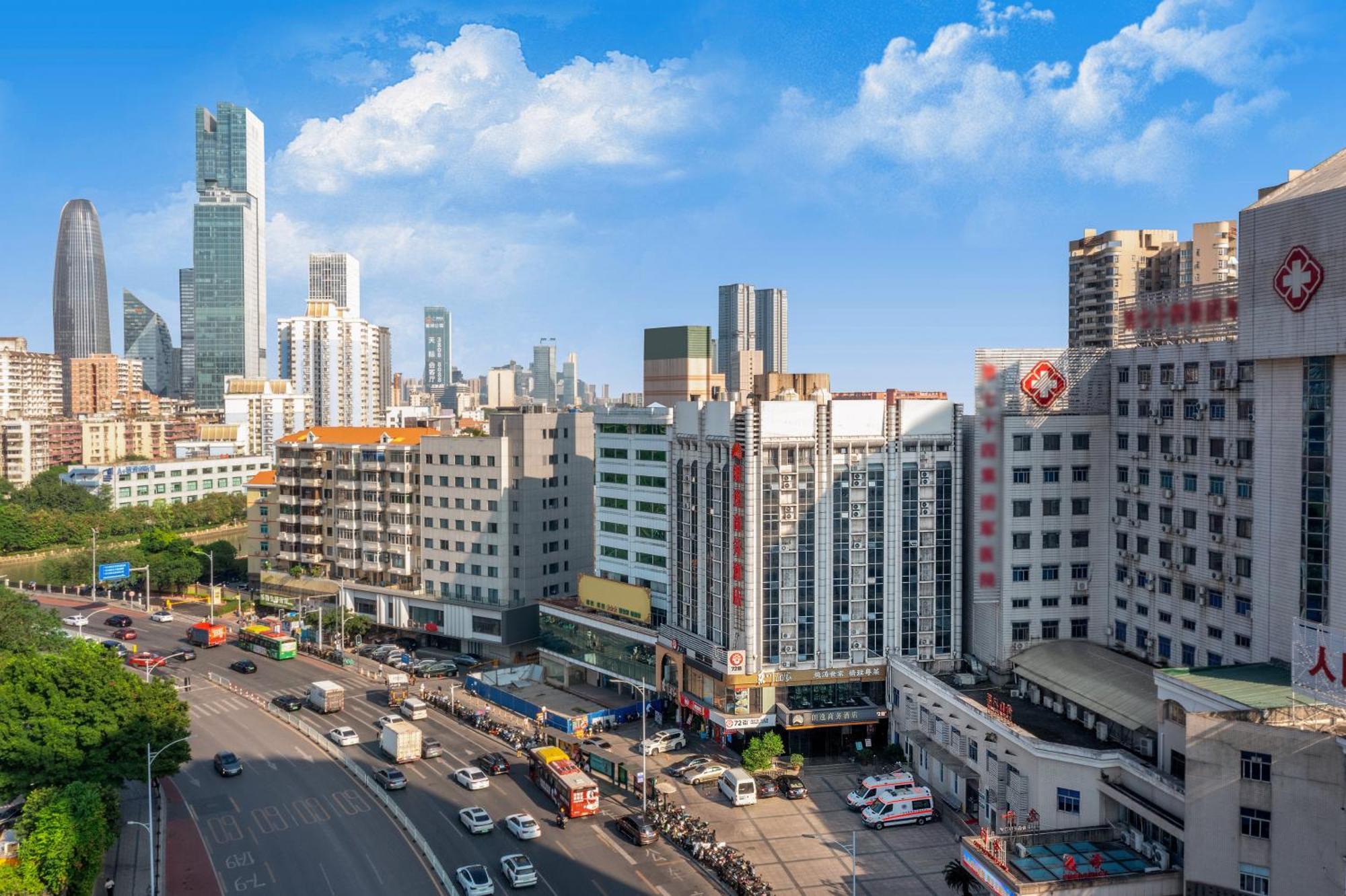 Warm Yes Business Hotel Kanton Zewnętrze zdjęcie